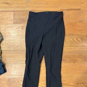 Theory leggings with zip leg, Sz sm